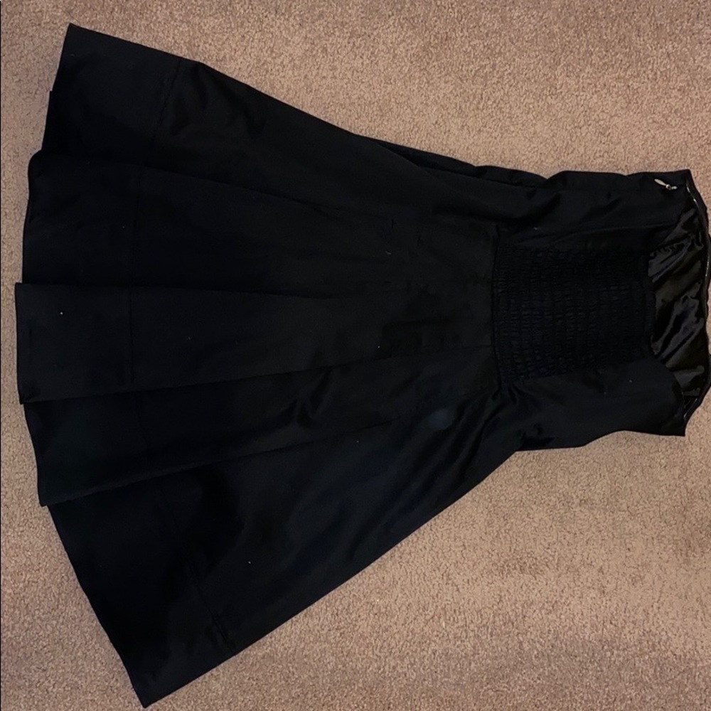 LIKE NEW Express black strapless dress - Picture 3 of 8
